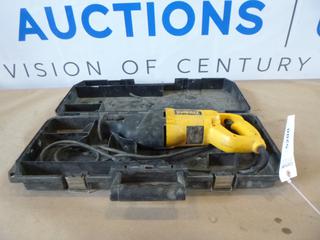 (1) DeWalt Model DW310, Sawzall w/ Case (NEC)