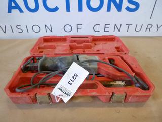(1) Milwaukee Model 6509-31, Reciprocating Sawzall w/ Case (NEC)