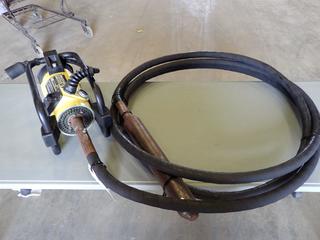 Dunrite 1160A5 Concrete Vibrator w/ 2 In. Vibrator Hose Head (R-4-1)