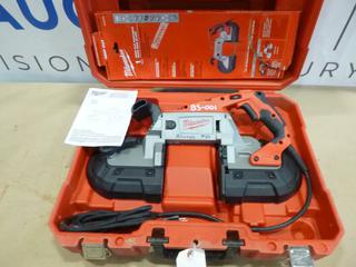 Milwaukee Cat. No. 6232-20, Deep Cut Portable Band Saw, 120V, 11A (NEC)