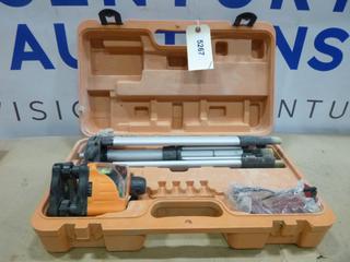 Johnson Model 40-0917, Hot Shot Laser Level C/w Tripod and Safety Glasses (NEC)