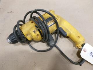 (1) DeWalt Model D21007, 3/8 In. VSR Drill (F-1)