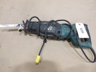 (1) Makita Model JR3070CT, AVT Reciprocating Saw (F-1)