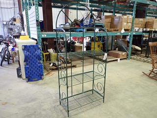 Bakers Rack, 30.5 In. x 14.5 In. x 6 Ft.  (Z)