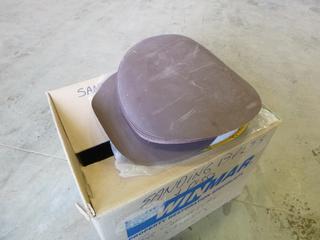 Qty of Sanding Disks and Belts, 12 In. Disks, 120 Cm. Long Belts (N31)
