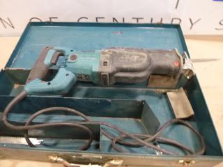(1) Makita Model JR3070CT, AVT Reciprocating Saw (F1)