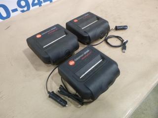 (3) Datamax O'Neil Microflash 4TE Thermal Printer (E1)