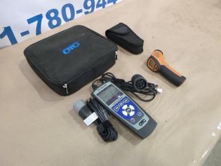 (1) OTC Heavy Duty Code Reader w/ NAPA Ultra Pro Infrared Digital Thermometer  w/ Laser (E1)