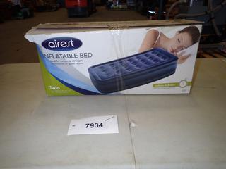 Airest Inflatable Twin Size Bed, 75 In. x 35 In. x 14 In. (G-2)