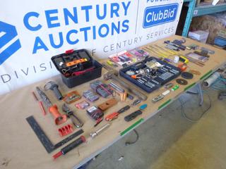 Tool Box w/ Qty of Various Tools *Note: Socket Set Incomplete* (L33)