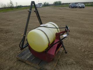 Century 50 Gallon Sprayer, 3 Point Hitch Mount, 6 Spray Nozzles, 12 Ft. Wing Span (YN-02)