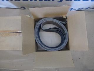 (6)  Boxes of 6 Abrasive SX690 Sand Paper Belts, 4 x 32, 80 Grit   (J-3-2)