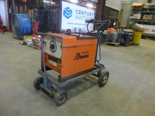 Acklands N-250AC/DC/P 275/250 Welder, 1 Phase, 230V C/w 4 Wheel Cart *Note: Works as Per Consignor* (P-1-3)