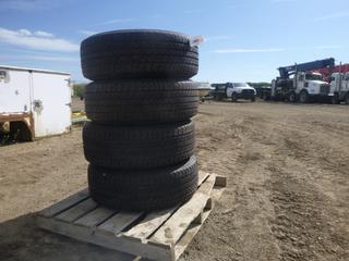 (4) Goodyear Wrangler Tires on Rims, 275/60R20