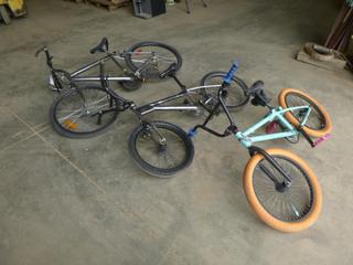 (1) 18 Speed Mountain Bike, (2) BMX Bikes * Note: All Bike Require Repairs / Maintenance (SC)