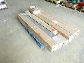 Qty of Unused Taymor Shower Curtain Rods, 10 Per Box (O23)