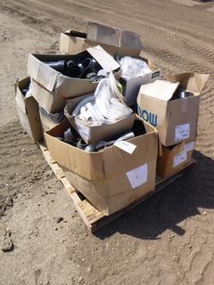 Qty of Various Sized Ipex Fittings C/w Qty of PVC 3/4 IN. Pipe Bends