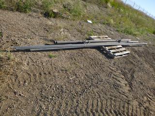 Phoenix Fence Parts Includes Gate Post and Rails (West Fence)