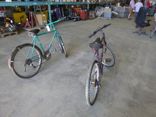 (1) Cycle Pro Ambush Mountain Bike, (1) Arashi Aventurier A2 Mountain Bike (SC)