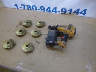 Stanley Bostitch Nail Air Gun w/ Qty of Nails *Note: Working Condition Unknown* (N22)