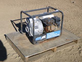 Wet Jet 3 In. Trash Pump c/w Honda GX200, 15,840 GPH