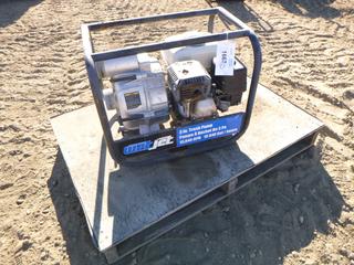 Wet Jet 3 In. Trash Pump c/w Honda GX200, 15,840 GPH