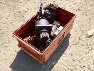 Qty of Grease Pumps C/w Metal Bin