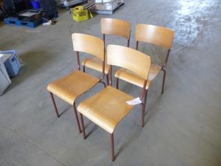 (4) Wood Chair ( Y-2-2)