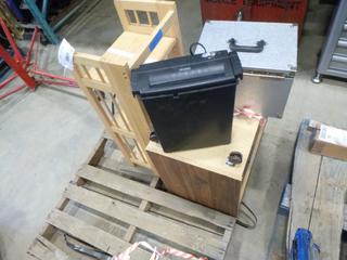 WMC65B Paper Shredder, Book Shelf, End Table / TV Stand, Small Chest  (W22)