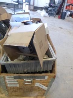 Qty of Misc. Items Includes Steel Pipe, Shower Drain, Furnace Blower Motor, Plumbing Piping and Circuit Board (L32)