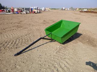 Pull Behind Cart/Trailer For Lawn Mower, 32 1/2 In. x 27 1/2 In. x 23 In. (OS)