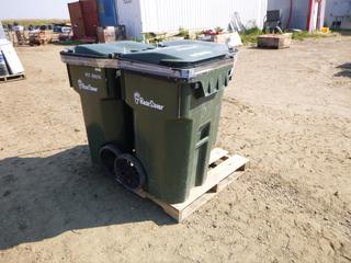 (3) Bear Proof Garbage Cans (OS)