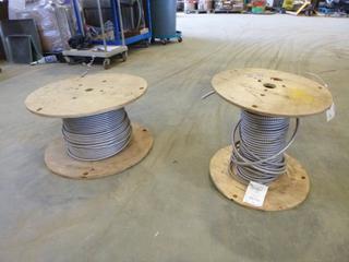 Qty of 18/5 FA Armored Electrical Cable