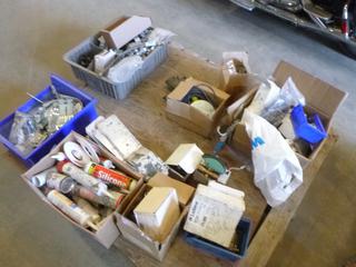 Qty of Plumbing Supplies Including Pipe Fittings, Sealant (OS)