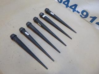 (6) Unused Klein 1 1/4 In. Bull Pins, Model 3255 (B-2)