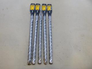 (5) Unused DeWalt HP SDS Plus, DW5466, 1 In. x 18 In. Carbide Masonry Drill Bit (D-2)