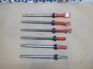 (6) Unused Hilti Universal Hammer Shanks, 406786, TE-S SS 450 (D-2)
