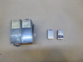 (6) Unused Sets of (4) Ridgid 1-24-NS, 500 Bolt, High Speed Threader Die Sets (E-2)