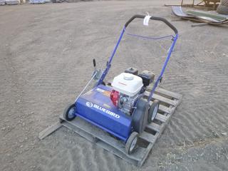 Blue Bird PR22NEFA Power Rake, Powered By Honda GX200