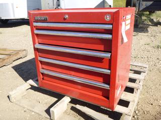 EverCraft 5 Drawer Tool Box C/w Contents, 18 1/2 In. x 27 In. x 26 In.
