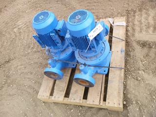 (2) Techtop Industrial 3 Phase Pump Motors (YN-04)