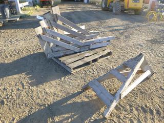 Wooden Jack Ladders, 5 Ft. and 3 Ft. Heights (OS)