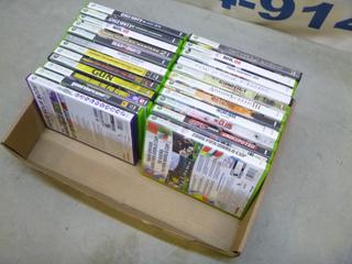 Assortment of X-Box Games (Upstairs)