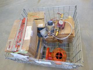 Qty of Misc. Items Includes Armstrong Flanged Suction, Sump Pump Panel, Flange Adapters and Other Assorted Items * Note: Crate Not Included*  (OS)