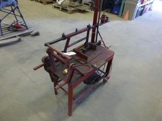 Custom Made Reciprocating Band Saw C/w Auto Shut Off, Complete and Running Condition (Z)