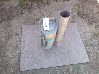 Gullco Welding Rod Oven C/w Piece of Pipe (D Wall)