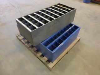 (2) Part Compartment Bins w/ Contents