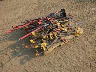 Qty of 4 Ft. Long Sliding Clamps