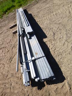 Qty of Galvanized Strut Channel, Assorted Lengths (YN-03)