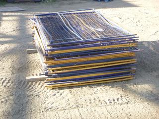 Temporary Fence, 121 In. x 77 In. (YN-02)
